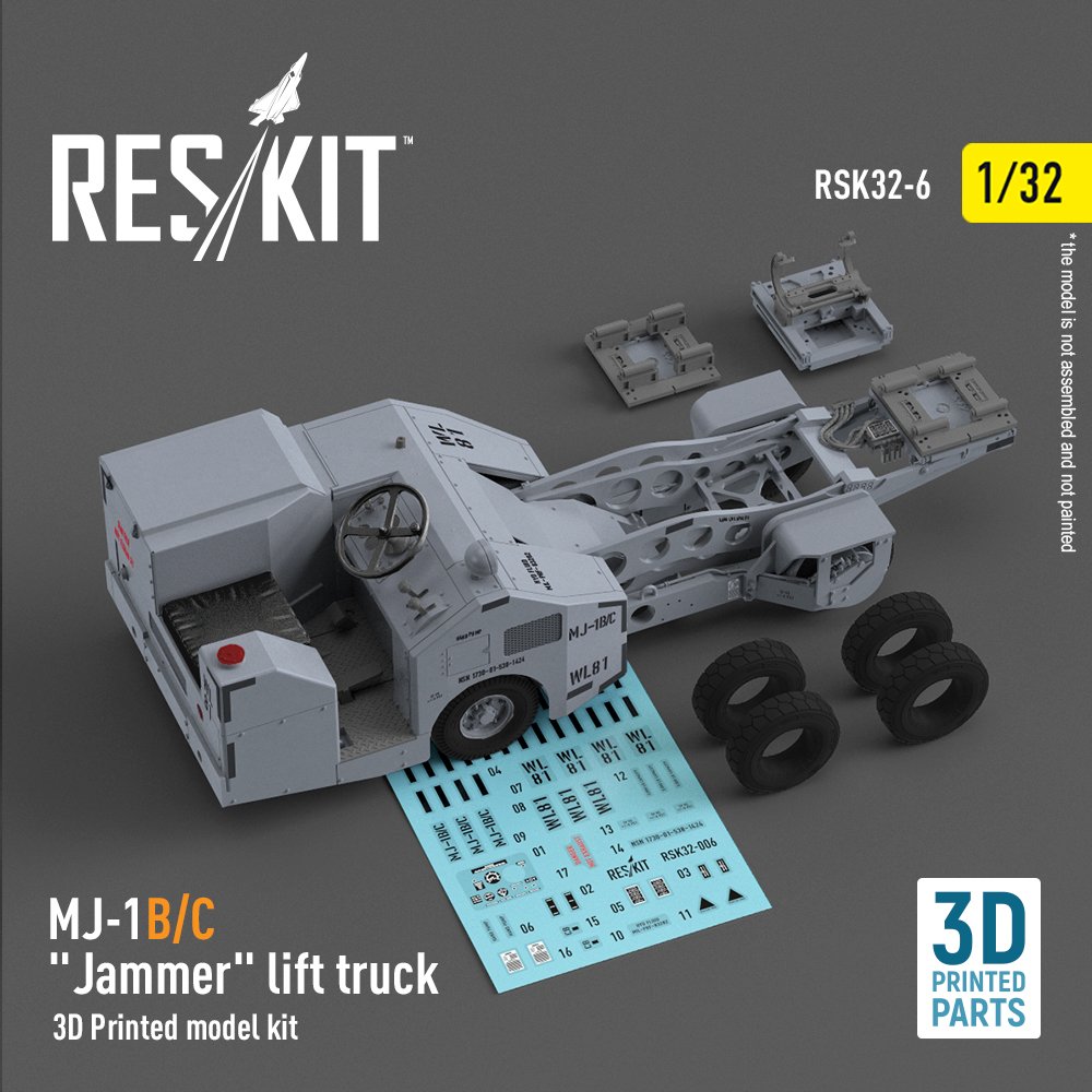 1/32 MJ-1B/C 'Jammer' lift truck (3D Print. model)